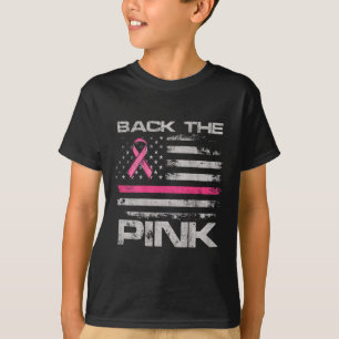 Zurück zu den Pink American Flag Breast Cancer Awa T-Shirt