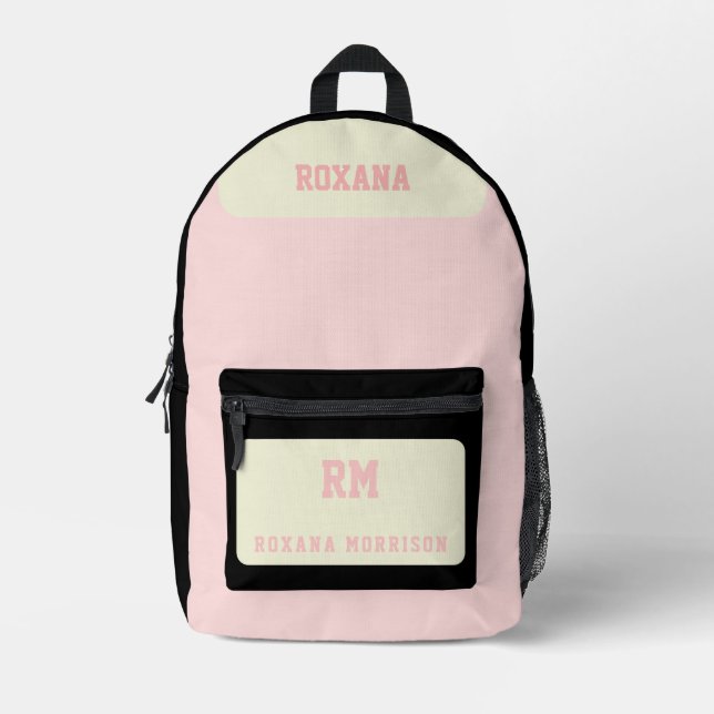 zurück zu den Schulrucksäcken für Mädchen moderne  Bedruckter Rucksack (Vorderseite)