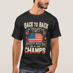 Zurück zu den ungeschlagenen Weltkriegsmeistern de T-Shirt