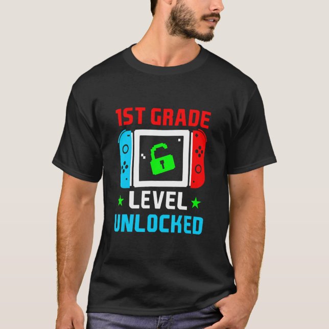 Zurück zu einem ungesicherten Videospiel der erste T-Shirt (Vorderseite)
