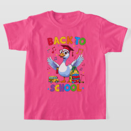 Zurück zu Gänse der Schule - T - Shirt-Design für  T-Shirt