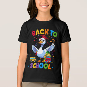 Zurück zu Gänse der Schule - T - Shirt-Design für  Tri-Blend Shirt