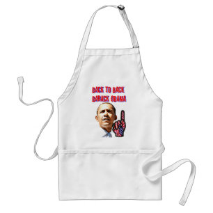 Zurück zu hinten, Präsident Barack Obama_ Schürze