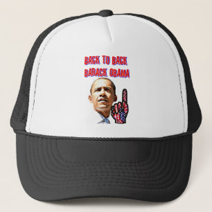 Zurück zu hinten, Präsident Barack Obama_ Truckerkappe