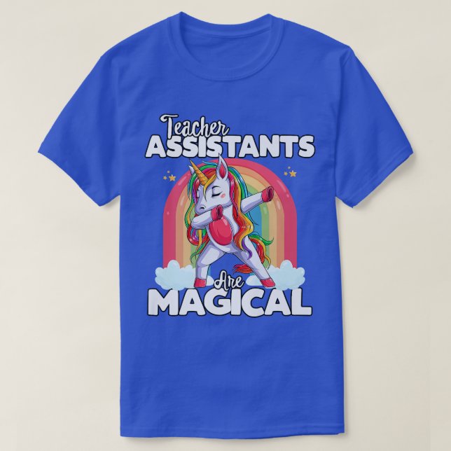 Zurück zu Schullehrer Assistent Unicorn Magical T T-Shirt (Design vorne)