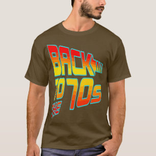 Zurück zum 70er Scifi Movie Disco Graphic 80er T-Shirt