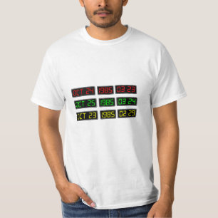 Zurück zum 80er nach Zeitreise T-Shirt