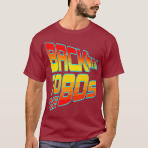 Zurück zum 80er Scifi Movie Disco Graphic 70er T-Shirt