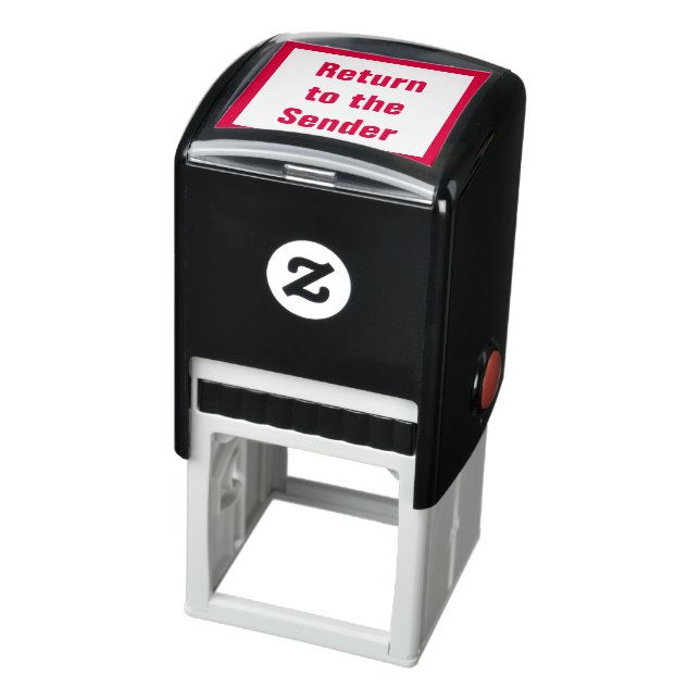 "Zurück zum Absender" Kautschuk-Briefmarke Permastempel (Produkt)