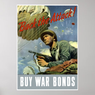 Zurück zum Angriff — Kaufen von Kriegsanleihen — G Poster