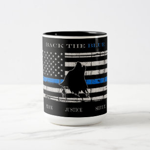 Zurück zum Blau Zweifarbige Tasse