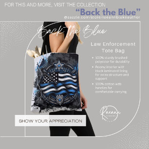 Zurück zum "Blue Law Enforcement Tote Bag" Tasche