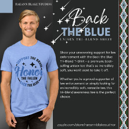 Zurück zum Blue Tri-Blend-Shirt Tri-Blend Shirt