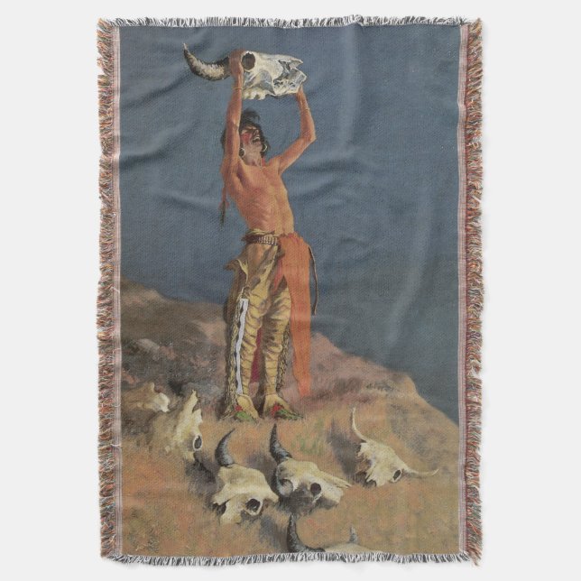 Zurück zum Buffalo von Frederic Remington Decke (Vorderseite Vertikal)