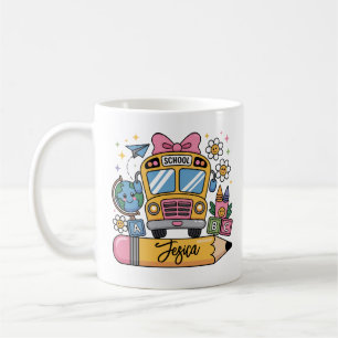 Zurück zum Coquette-Individuelle Name in der Schul Kaffeetasse