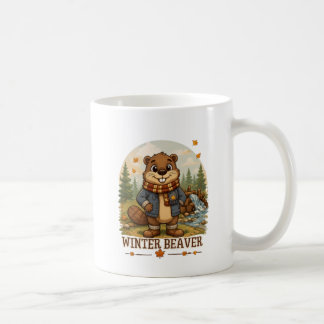 Zurück zum Damm! Süße Biber-Kaffeetasse | Cozy Woo Kaffeetasse