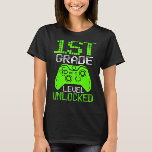 Zurück zum ersten Schulklasse-ungesichertes Videos T-Shirt