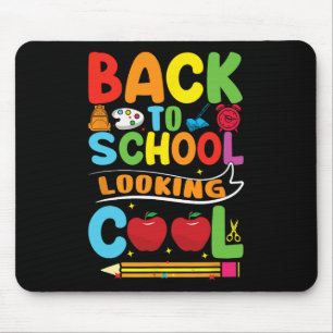 Zurück zum ersten Schultag Kinder Mousepad
