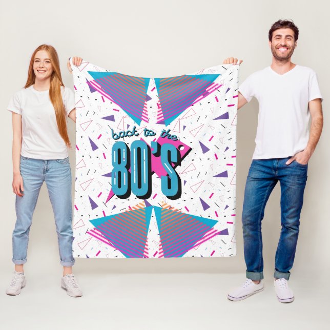 Zurück zum Fleece-Blanket der 80er Jahre Fleecedecke (Beispiel)