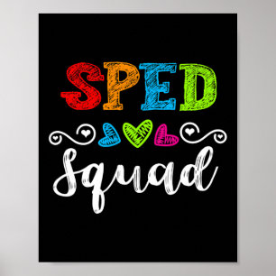 Zurück zum Geschenk des Schulteams für Sonderschul Poster