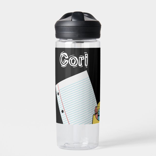 Zurück zum Individuelle Name Schulbedarf Trinkflasche (Vorderseite)