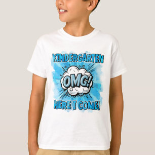 Zurück zum Kindergarten-Comic T-Shirt