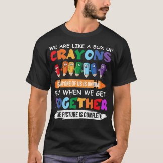 Zurück zum Lehrer sind wir wie eine Schachtel Cray T-Shirt