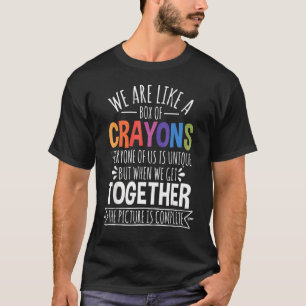 Zurück zum Lehrer sind wir wie eine Schachtel Cray T-Shirt