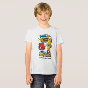 "Zurück zum Lernen ist mein Ding Tri-Blend Shirt