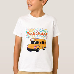 Zurück zum lustigen Design der Schule, Zurück zur T-Shirt