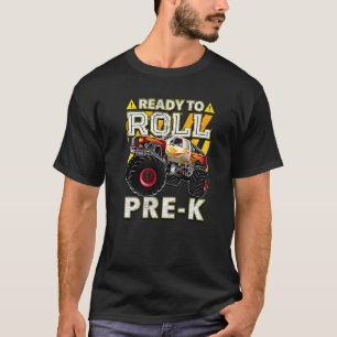 Zurück zum Monster-LKW für die Schule T-Shirt