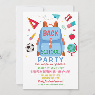 Zurück zum Party im Vorschulalter Einladung