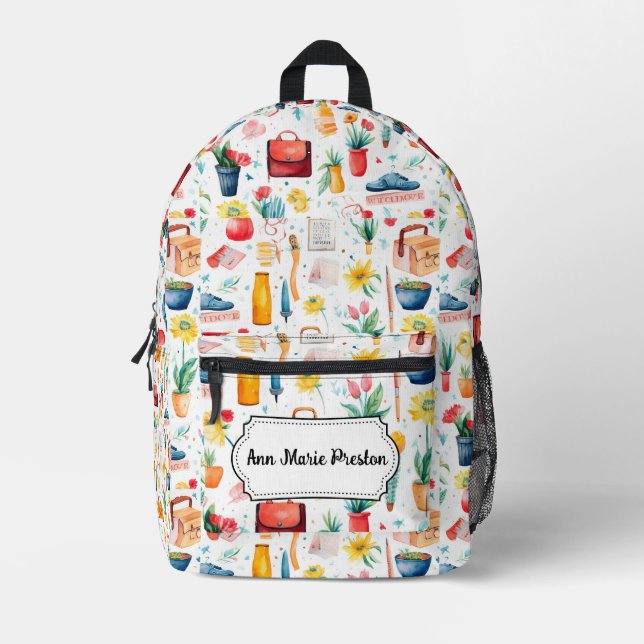 Zurück zum Personalisierten Back Pack der Schule Bedruckter Rucksack (Vorderseite)