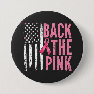 Zurück zum rosa Brustkrebsmonat Button