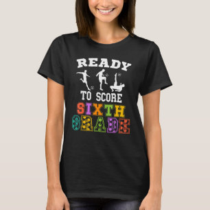 Zurück zum Schulfußball - Auf sechs Stufen fertig T-Shirt