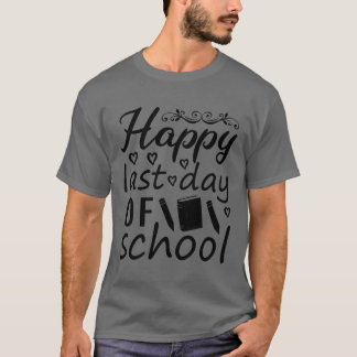 Zurück zum schulischen Glück des letzten Schultage T-Shirt