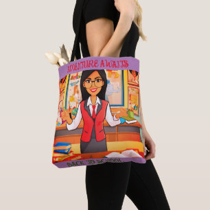 Zurück zum Schullehrer-Schultoilette Tasche