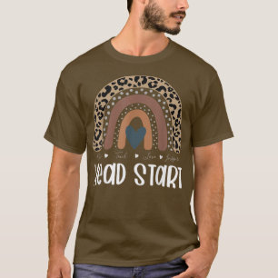 Zurück zum Schullehrerplatz, Leopard-Regenbogenkop T-Shirt