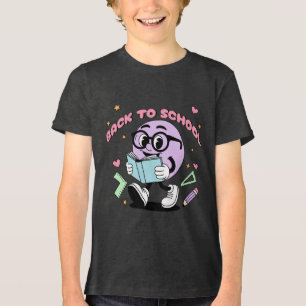Zurück zum Schulspass Mascot Tri-Blend Shirt