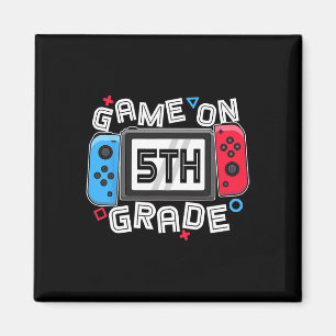 Zurück zum Schulspiel auf der 5th Grade Fun Gamer Magnet