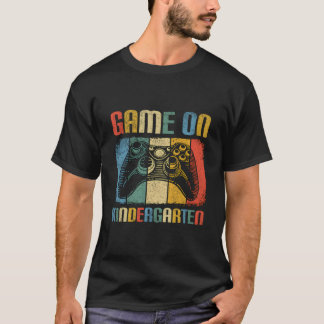 Zurück zum Schulspiel im Kindergarten Funny Gamer  T-Shirt