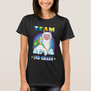 Zurück zum Schulteam 2. Klasse Shirt Niedlich Llam