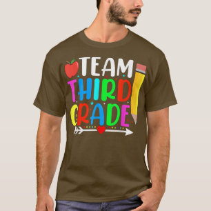Zurück zum Schulteam Dritte Stufe 3 Lehrerin Stude T-Shirt