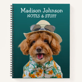 Zurück zum Spielzeug-Poodle-Notebook Notizbuch