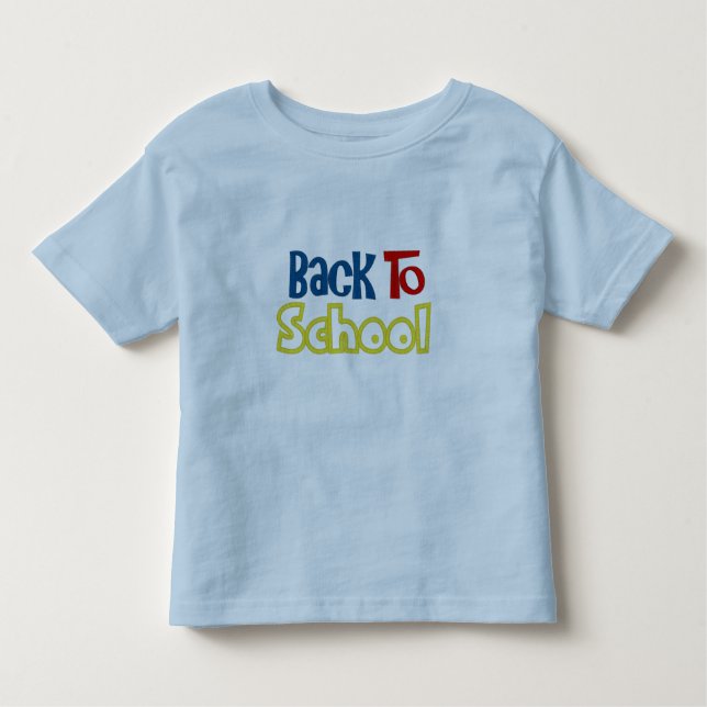 Zurück zum T - Shirt der Schule (Vorderseite)