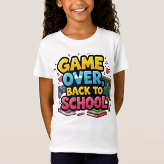 Zurück zum T - Shirt der Schule | Funny Gamer
