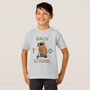 Zurück zum T - Shirt der Schule mit dem Wunderbär