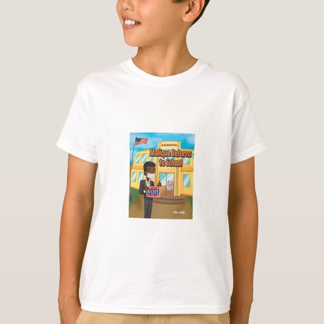 Zurück zum T - Shirt in der Schule (Vorderseite)