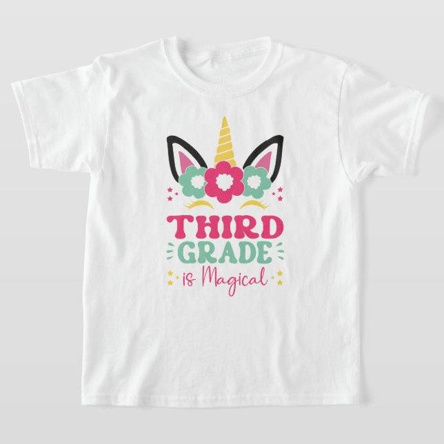 Zurück zum T-Shirt in der Schule | Hello Third Gra (Ablage )