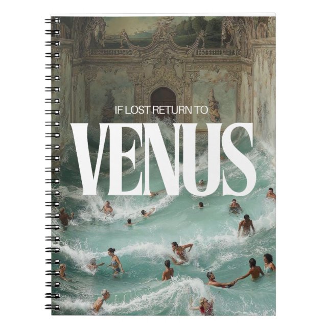 Zurück zum Venus-Notizbuch Notizblock (Vorderseite)